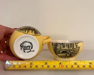 R119 - $12. Royal Winton Cream & Sugar