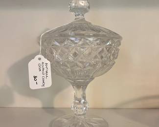 R37 - $30. Footed / Lidded Candy Dish.
