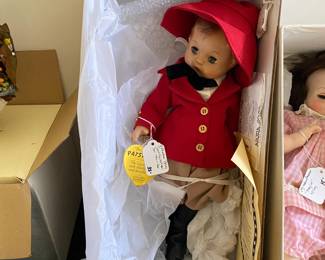 R83 - $35. Effanbee Patsy Joan Equestrian Doll New in Box.