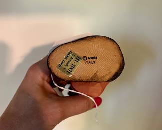 R42 - $35. Anri Italy Wooden Decor.