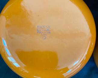 R23 - $85. Set of 3 Dansk all purpose bowls. (They all nest together) 5.75" 5" 4"