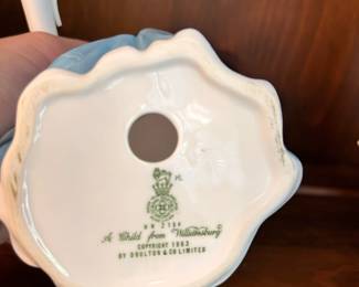 R145 - $20. Royal Doulton "A Child from Williamsburg '63". Measures 5.5" tall.