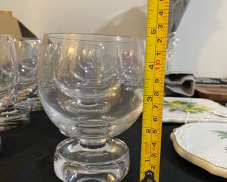 R25 - $150. 22 Dansk Goblets. 4.5" tall.