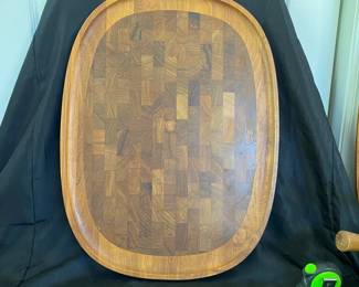 R12 - $125. LARGE Dansk Tray. Measures 21.75" x 16.25". Excellent Condition!