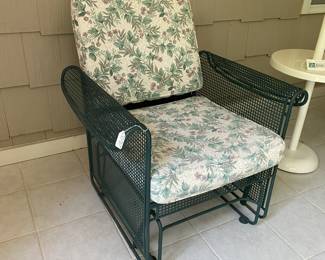 R26 - $1750. Vintage 1998 Lyon-Shaw Patio Furniture. EXCELLENT like new condition! Has always been in a temperature controlled sunroom. 2 Glider Chairs. 1 Gliding (or lockable in place) Couch. 1 Ottoman. Coffee Table. Floor Lamp.