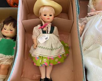 R88 - $20. Vintage Madame Alexander "Heidi" with Box & Tag.