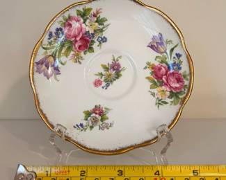 R117 - $5. "Foley Tulip" Foley China Saucer