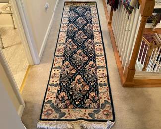 R94 - $75. Hallway Runner - no tag. Measures 10'3" x 2'4".