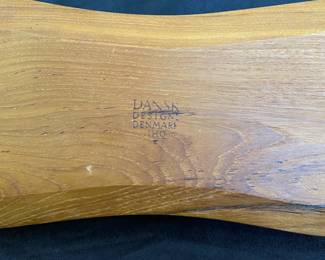 R13 - $40. Dansk Peanut Shape Serving Bowl. Measures 15" x 5.5"
