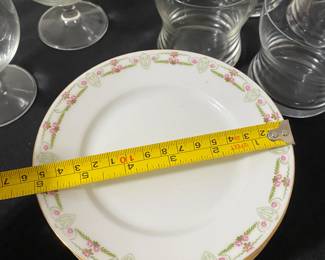 R55 - $25. Austria Saucers. Measures 6"