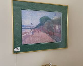 R73 - $20. Framed Print. Measures 22" x 18".