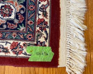 R109 - $275. Dining Room Rug. Measures 120" x 96"