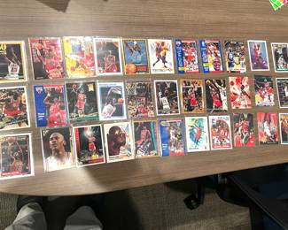 Huge michael jordan lot mint condition cards