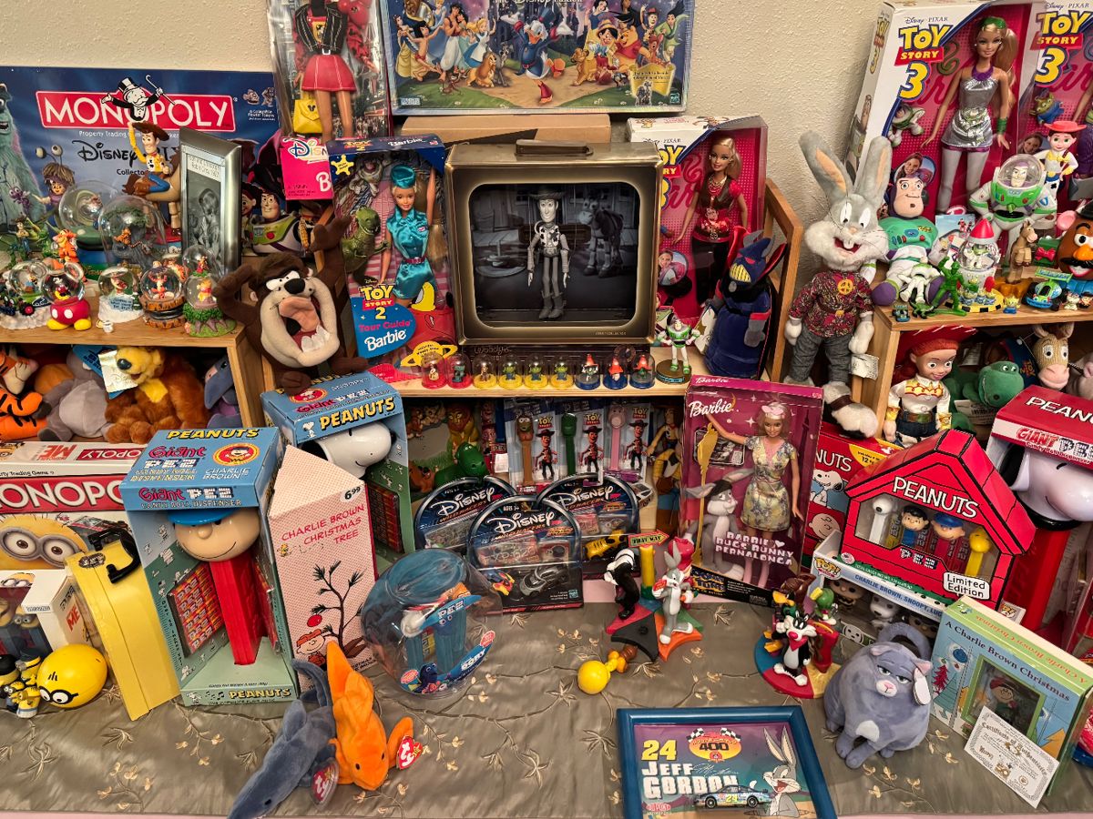 Collection of DISNEY, PEANUTS, BARBIE, AND MORE