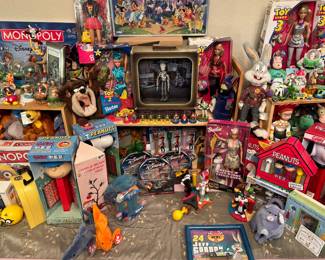 Collection of DISNEY, PEANUTS, BARBIE, AND MORE