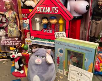 Peanuts, PEZ, Toy Story