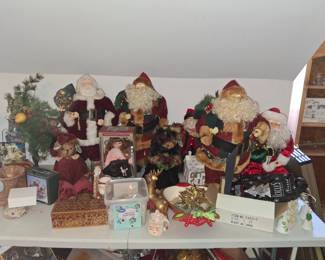 Christmas Decorations (Santas)