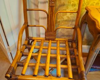 Vintage Bamboo Chair