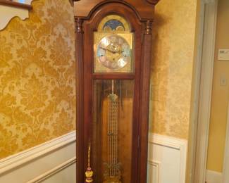 Sleigh Grandfather Clock (works)