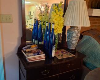 Antique Chest w/mirror