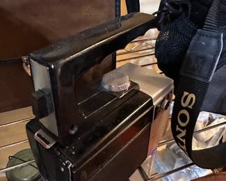 Vintage movie camera