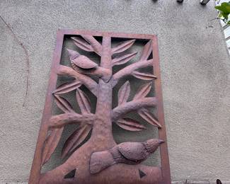 Copper wall hanging