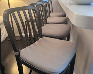 Modern Crate and Barrel counter bar stools