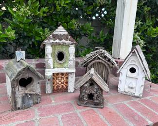 Adorable bird houses
