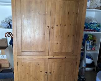 Priced to move pine armoire!