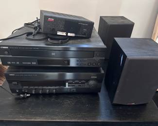Yamaha equipmentand speakers
