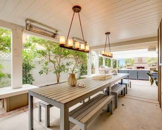Metal grey table and benches Make a huge table or individually Sold individually