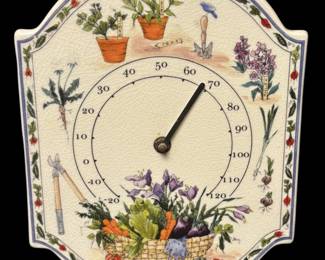 Outdoor Ceramic Thermometer