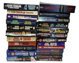 Clive Cussler Paperback Books