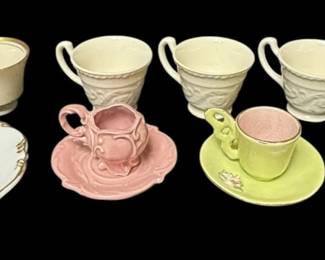 Vintage Small Tea Cups Saucers