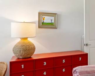 Red Dresser by Flexform, Italy