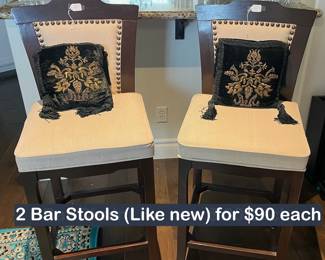 2 Bat Stools for $90 each