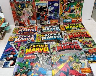 Captain Marvel Comic Books
