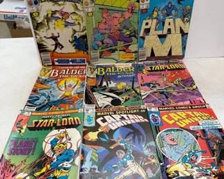 Dreadstar, Balder, Captain Universe Comic Books