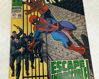 Marvel 12 cent Spiderman Comic Book, Escape Impossible!