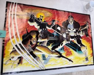 Marvel Comic Poster