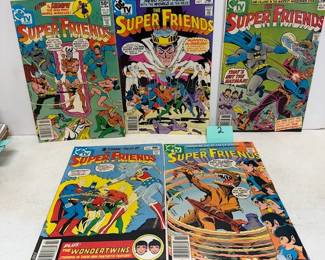 Super Friends Comic Books