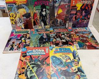 Lot Misc Vintage Comic Books