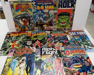 Lot of Misc Vintage Comic Books