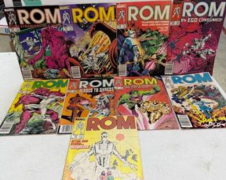 ROM Vintage Comic Books