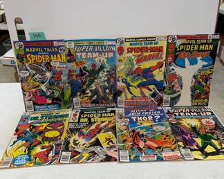 Spiderman comic books
