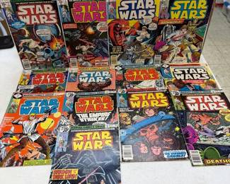 Vintage Star War Comic Books