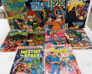 Lot misc vintage comic books