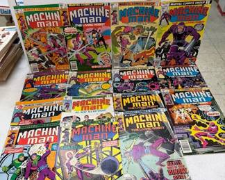 Machine Man Comic Books