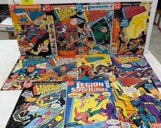 Lot of Legion Super Heroes DC Comic Books