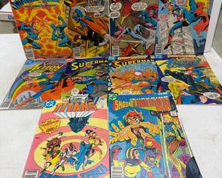 Lot of Vintage DC Superman Comic Books
